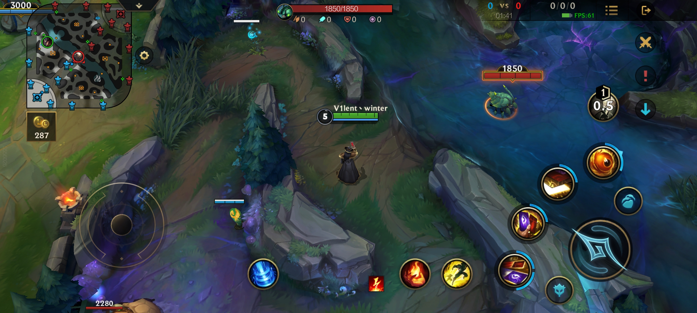 英雄联盟手游释放技能瞄准小技巧,英雄联盟手游插眼技巧