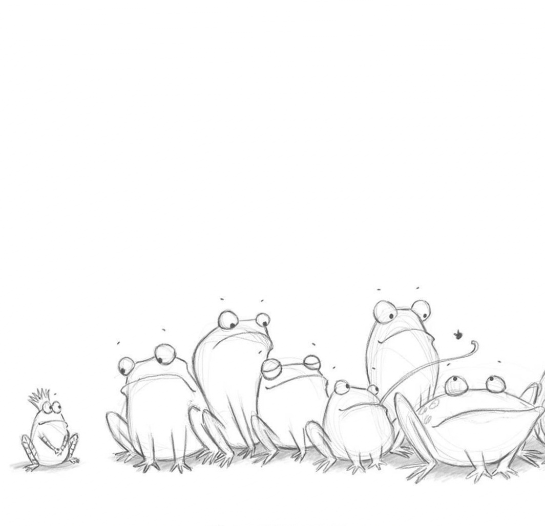 插画手绘初学者入门控笔临摹图,一组彩铅简笔画适合初学者