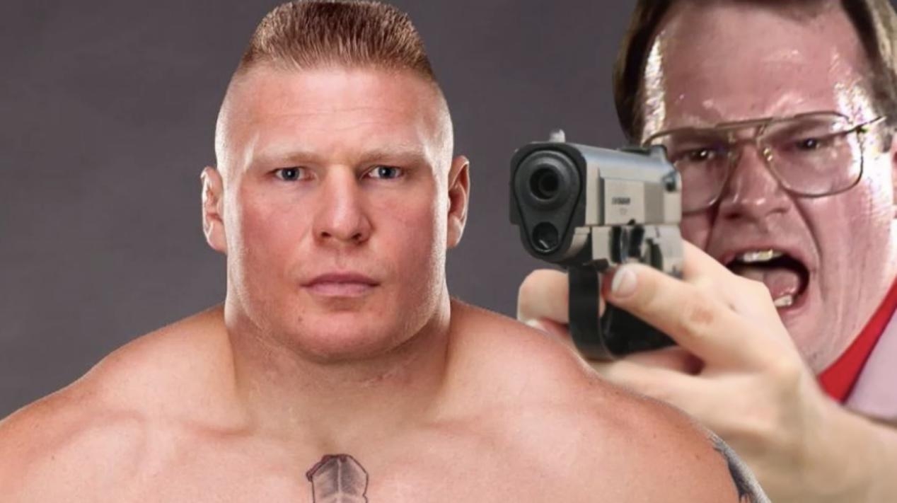 布洛克莱斯纳威胁动作,布洛克莱斯被挑衅