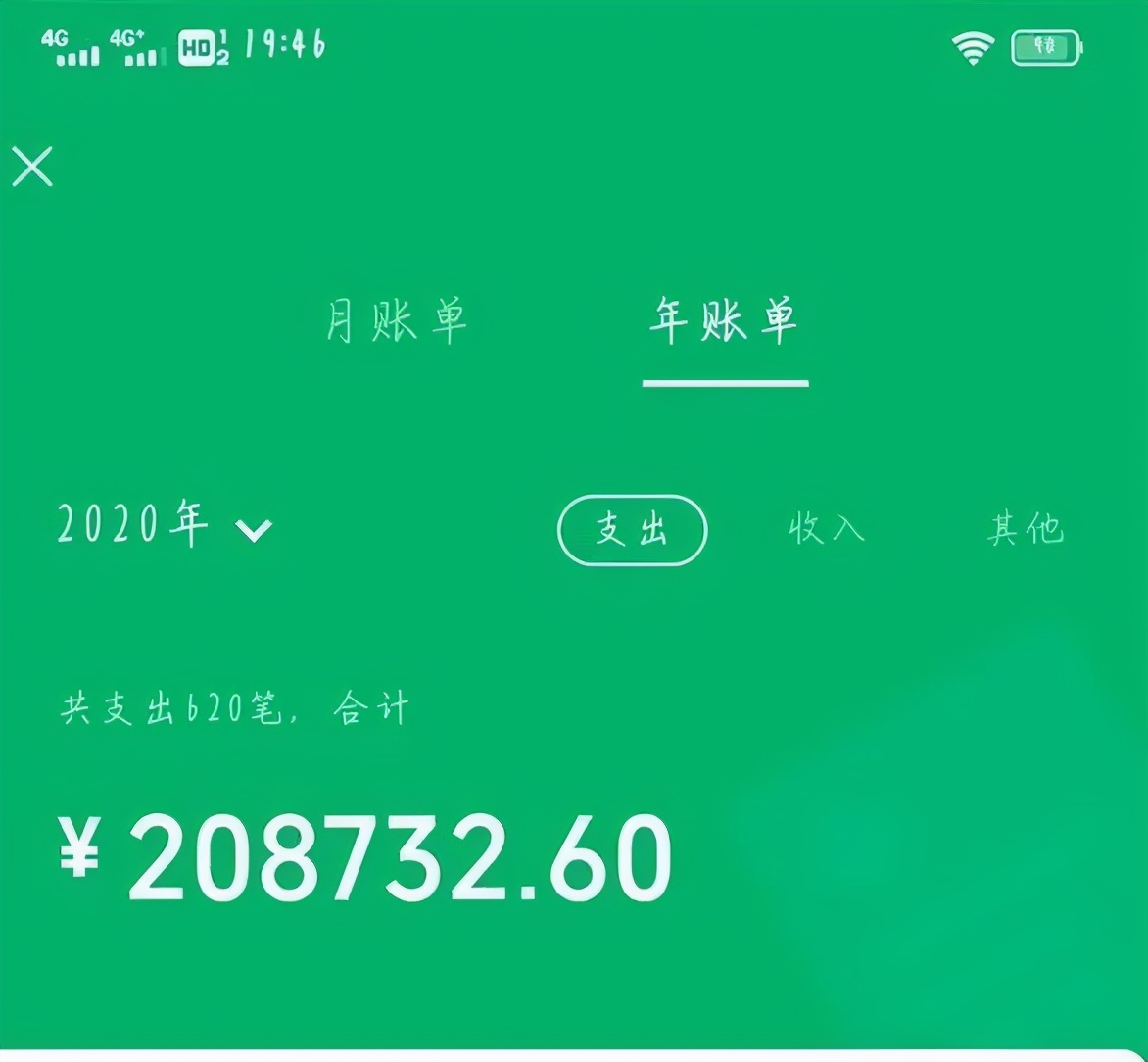 2020年微信账单钱都去哪里了,回顾2019微信账单