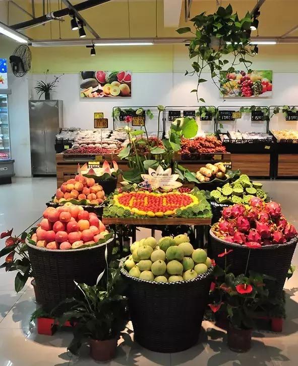 超市春游踏青创意陈列,超市创意陈列欣赏