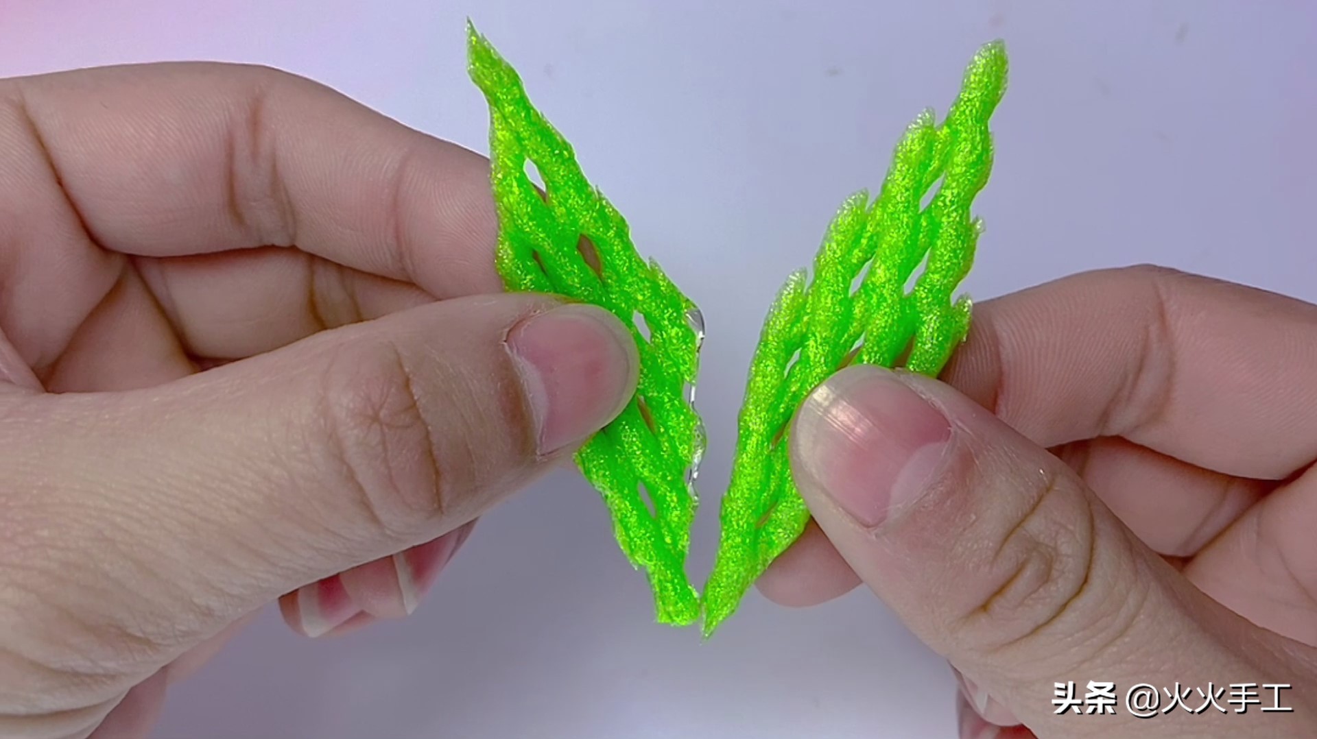 超简单的儿童手工水果网,适合女生做的水果小手工