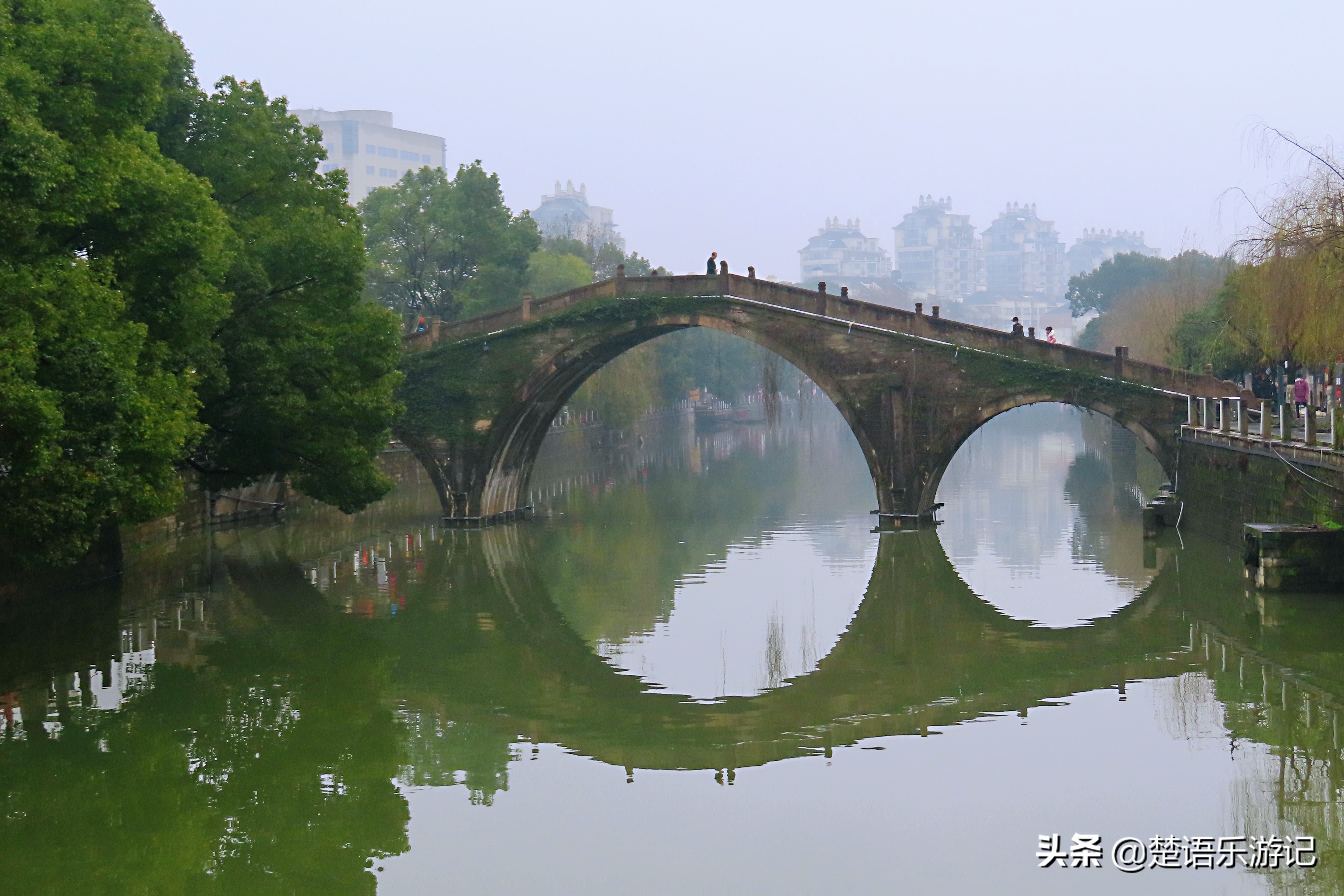 宁波十大名古桥之一，被称为“浙东第一桥”，原来旅游人气这么旺