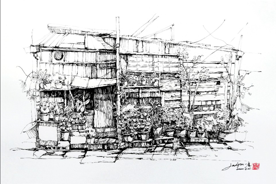 钢笔淡彩和钢笔速写什么区别,钢笔速写淡彩工具