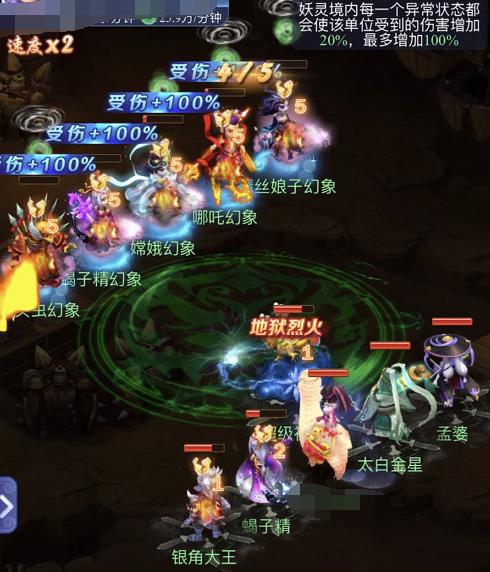 梦幻西游网页版山河画境妖灵攻略,梦幻西游网页版山河妖灵境260关