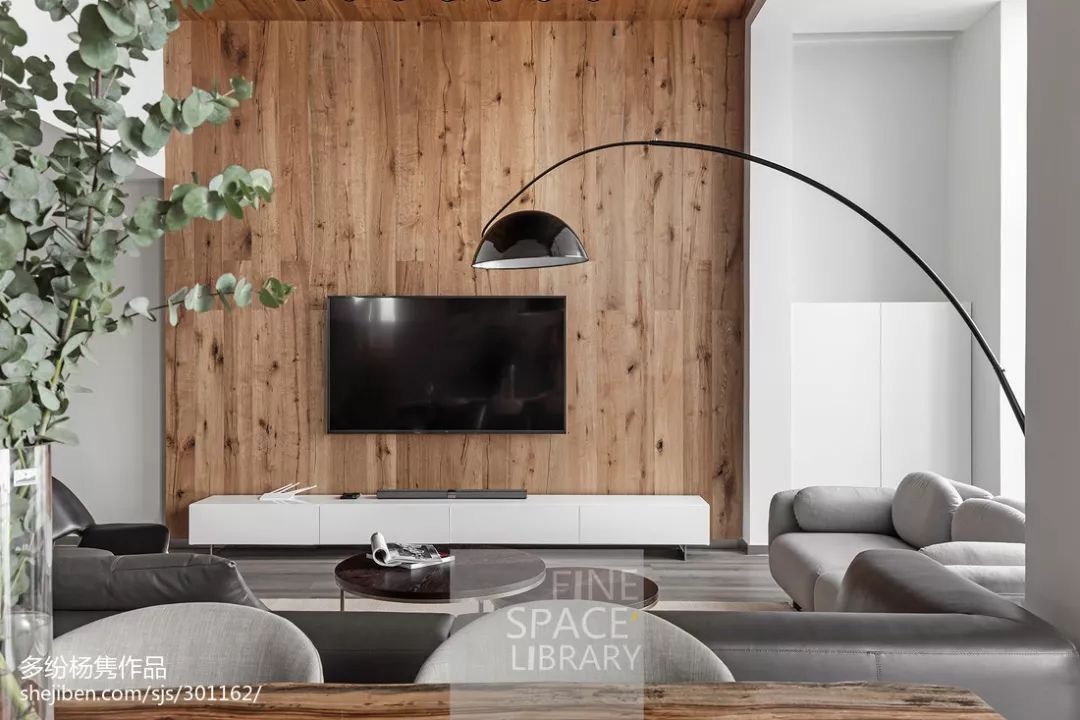 房间墙上装木板效果图,墙上装木板