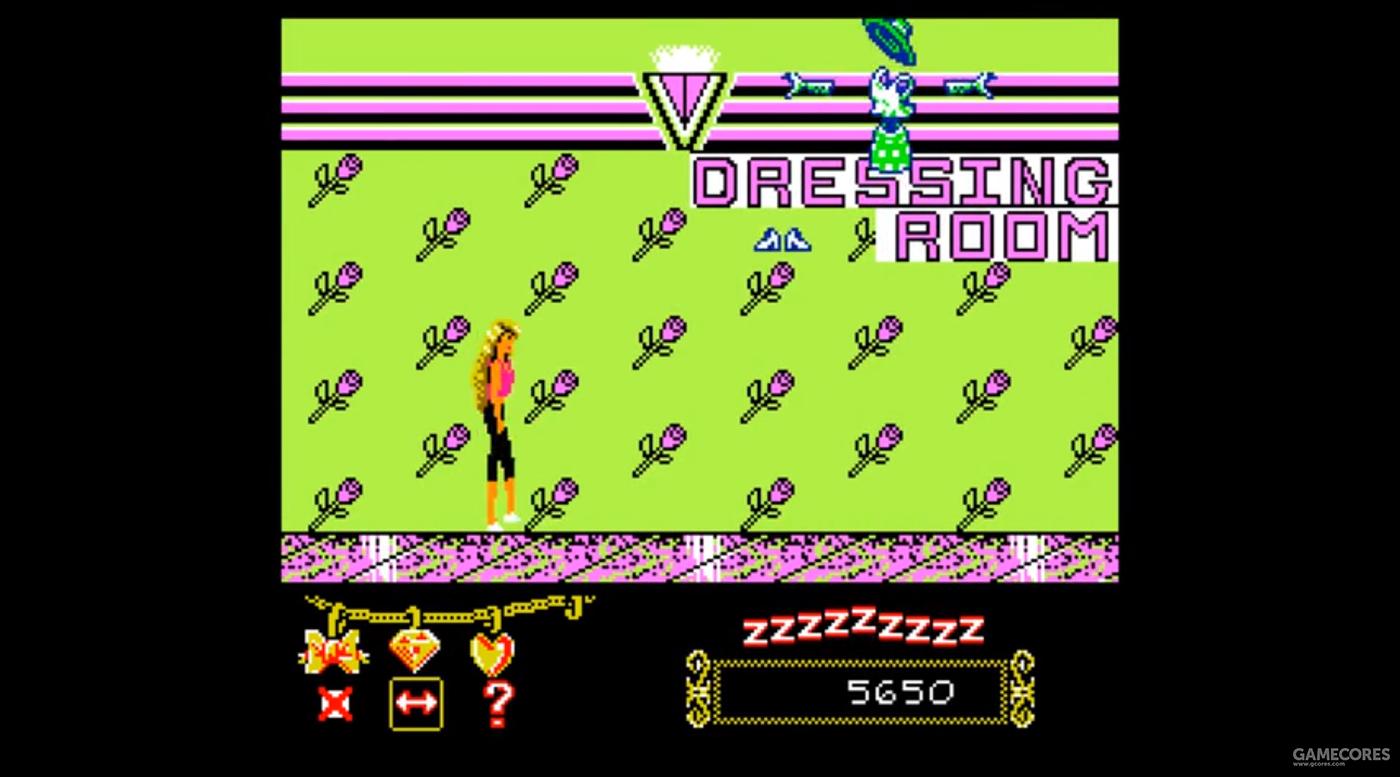 《Barbie》：你玩过如此邪典的芭比娃娃FC游戏吗？