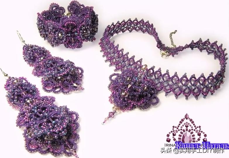 梭编饰品串珠,梭子编织100款