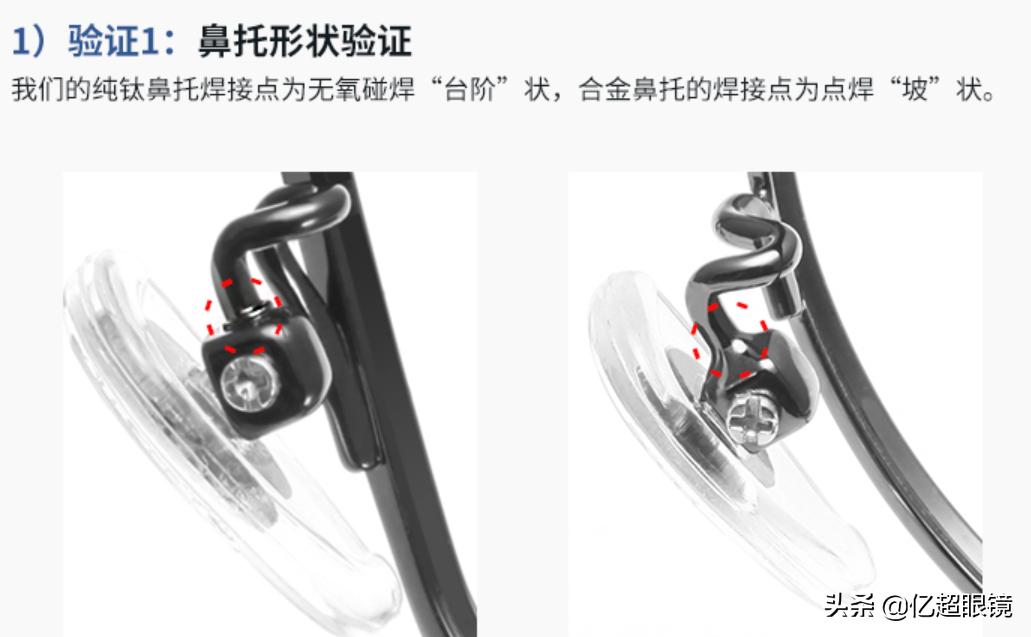如何辨别眼镜材质是钛的,买眼镜怎么识别是不是自己的镜片