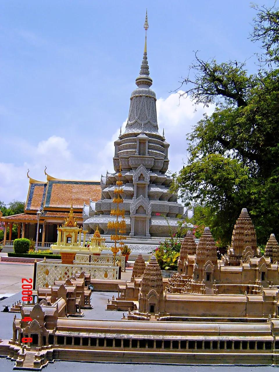 柬埔寨金边城中心,城市之美柬埔寨首都金边