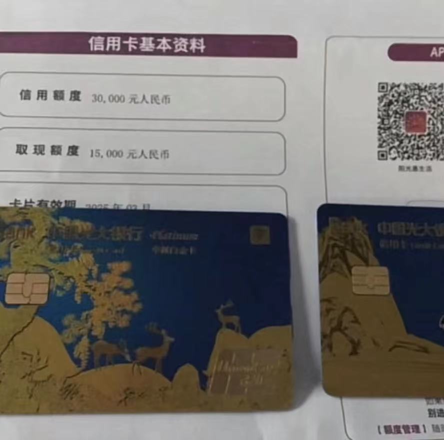 光大信用卡二十万额度,光大信用卡3000额度怎么提