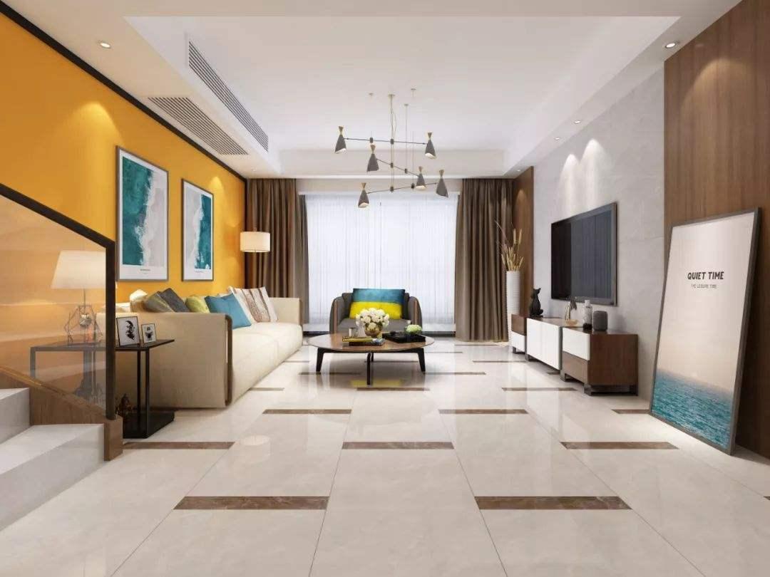 600*1200瓷砖的火爆是有原因的,不同铺贴方法拼起来好惊艳