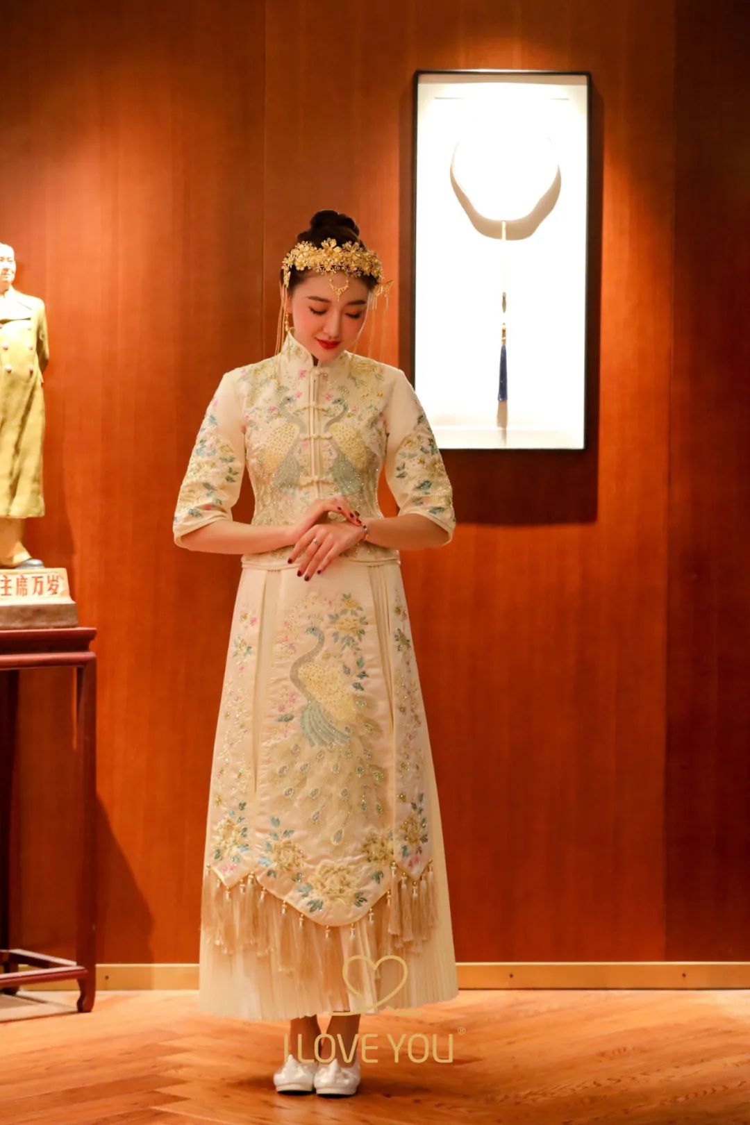 还有哪些好看的中式嫁衣,中式嫁衣惊艳瞬间