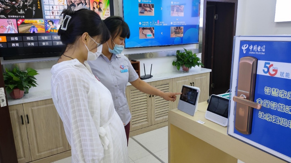 电信用心用情用智服务,电信风雨无阻的暖心服务