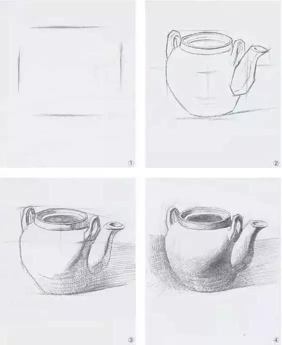 素描临摹初学者入门教程,适合零基础学习的素描入门小教程