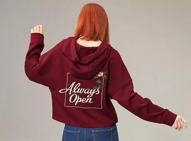 好看质感的卫衣,卫衣长了怎么穿好看