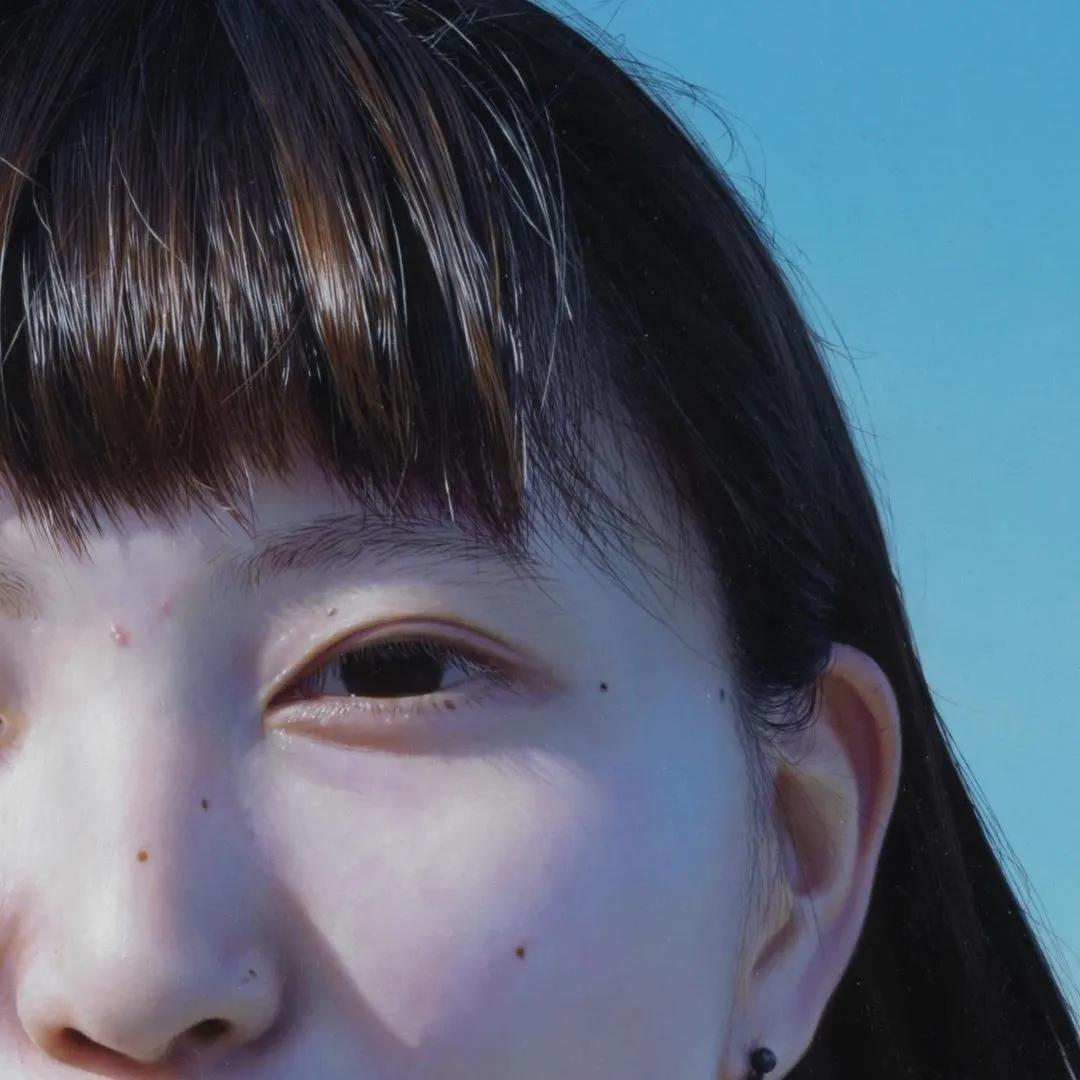 日本90后画家超写实绘画作品欣赏,日本画家画小清新少女