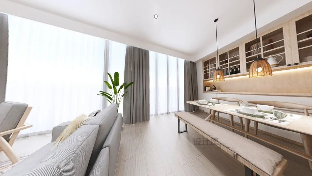 沙发不靠墙什么效果,沙发不靠墙的利与弊