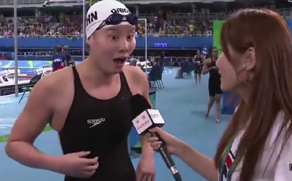 傅园慧个人资料最近状况,傅园慧里约夺冠视频