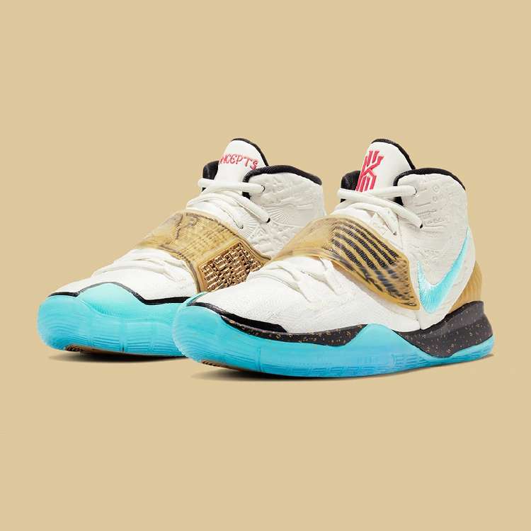 欧文nikekyrieflytrap有没有气垫,欧文nikekyrieflytrap3白彩虹