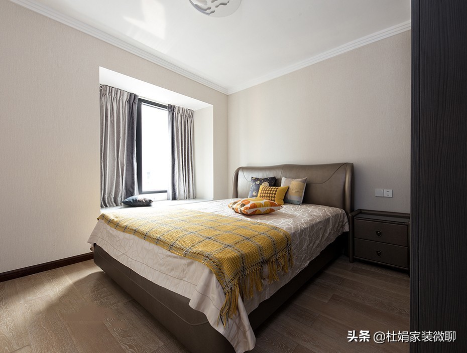 西安灞业大境128平米装修案例,灞业大境三室装修风格