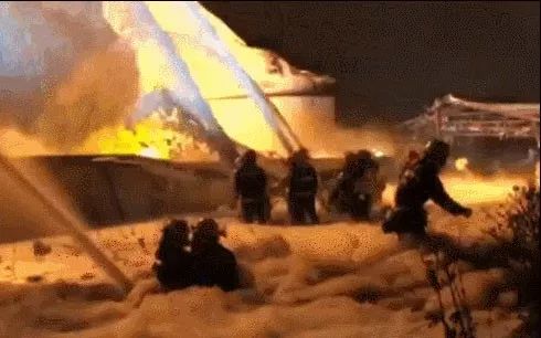 响水化工厂爆炸事故消防救援,盐城响水爆炸事故消防官兵