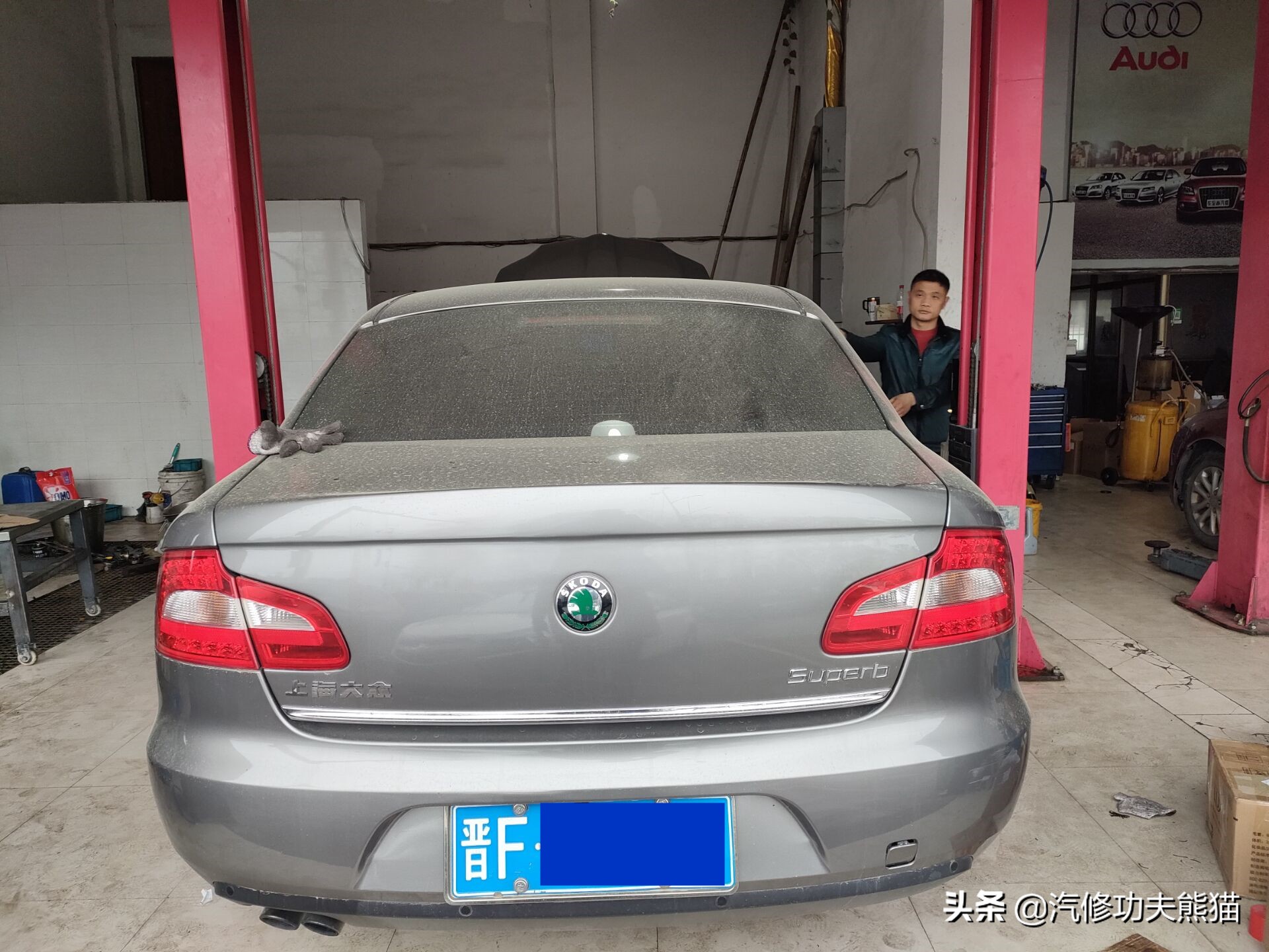 斯柯达昊锐烧机油维修视频,大众斯柯达昊锐1.8t烧机油