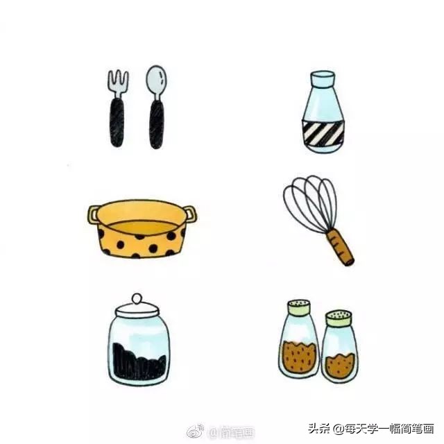 简笔画大全衣服类的,其他类简笔画大全