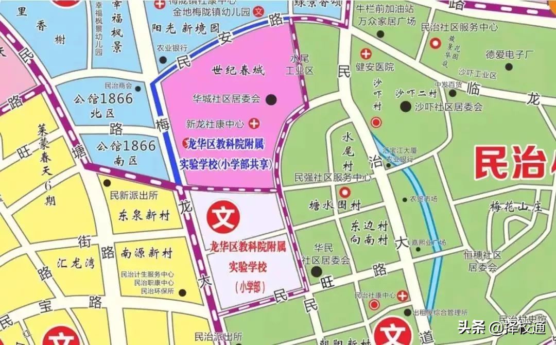 2019深圳龙岗区学区划分,深圳学区划分2023官网