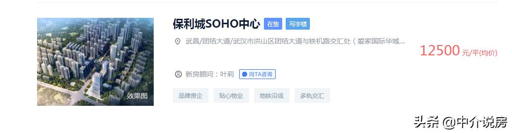 保利城的公寓值不值得买,武汉保利城公寓二手房能买吗