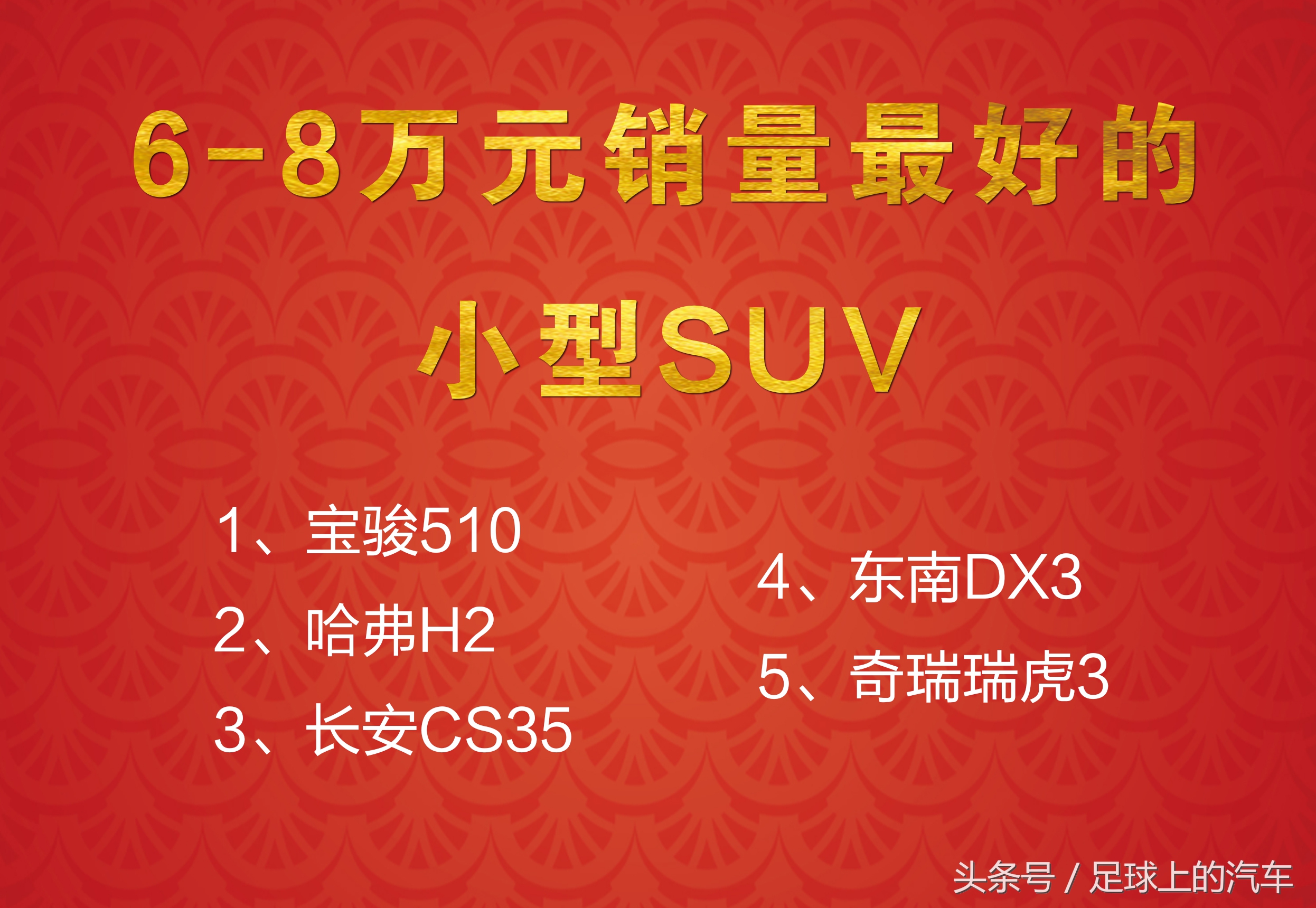 中国品牌suv汽车排名前十,国产小型suv哪款车最好
