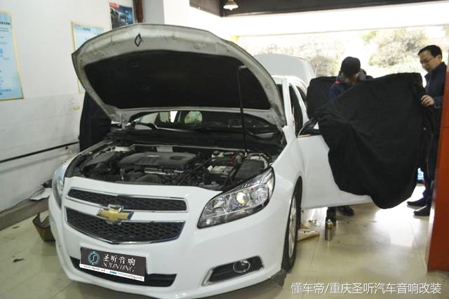 雪佛兰迈锐宝汽车音响改装,云南雪佛兰迈锐宝音响改装案例