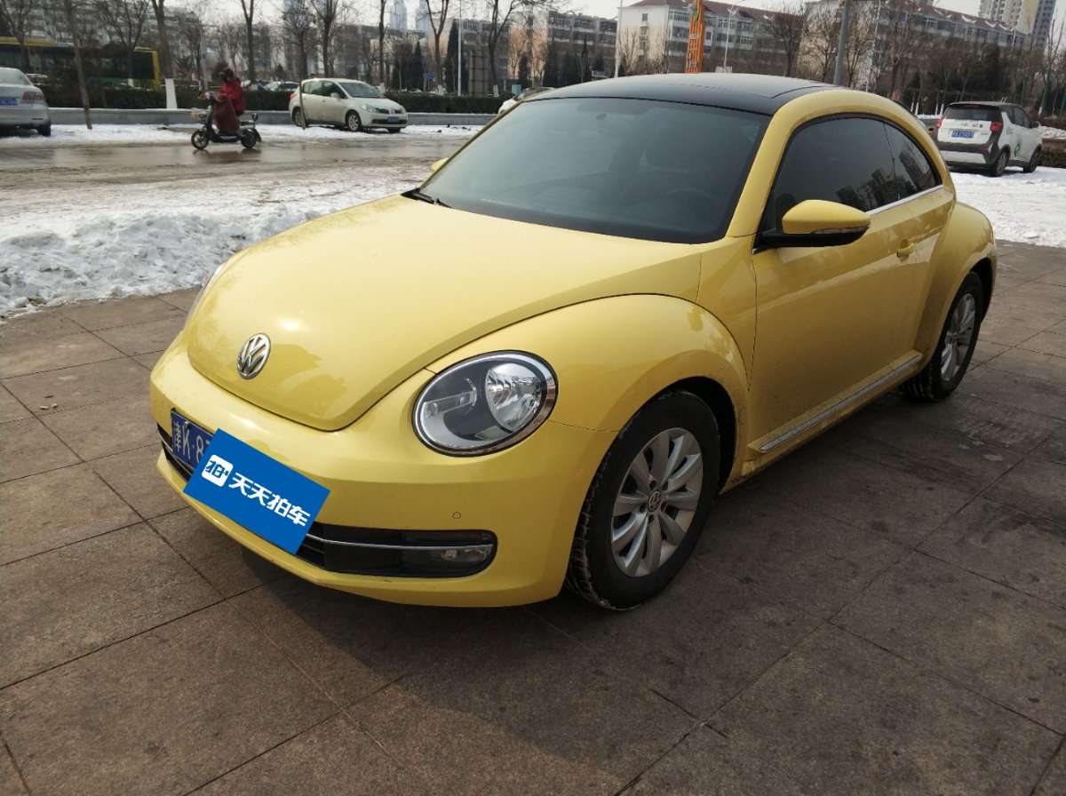 天津甲壳虫二手车价格,花5万块钱买的大众甲壳虫