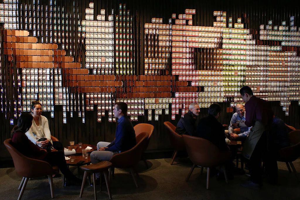 星巴克露天咖啡厅,星巴克小众咖啡馆