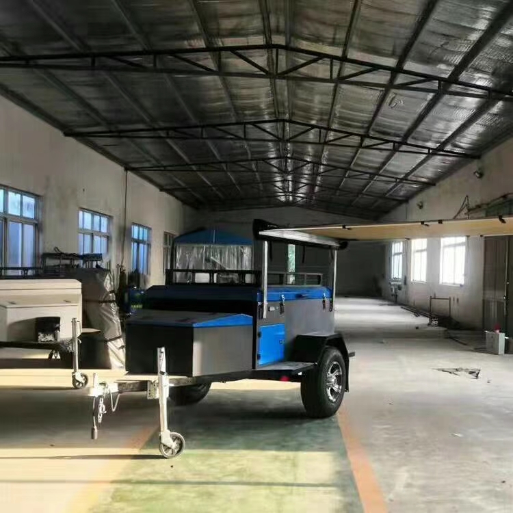 小型露营拖车,野营帐篷拖车厂家
