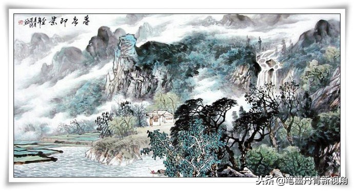 全星恒山水画,全星恒山水画作品