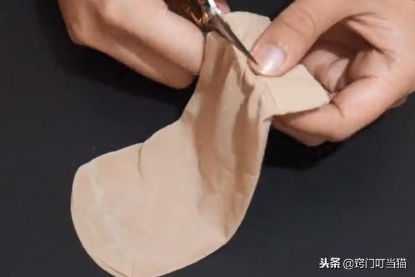 破洞袜子女长筒袜,女士袜破洞