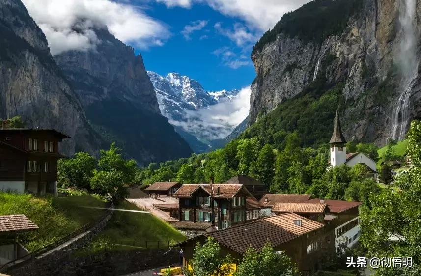 接近大自然气息感受美丽田园风光,瑞士风景花园