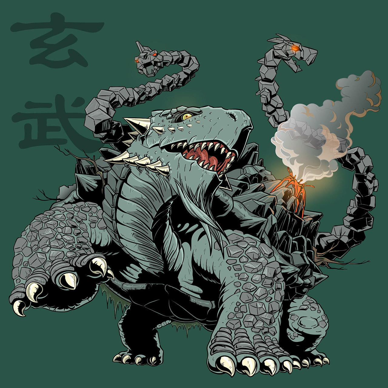 四大神兽里玄武最厉害吗,北方神兽玄武