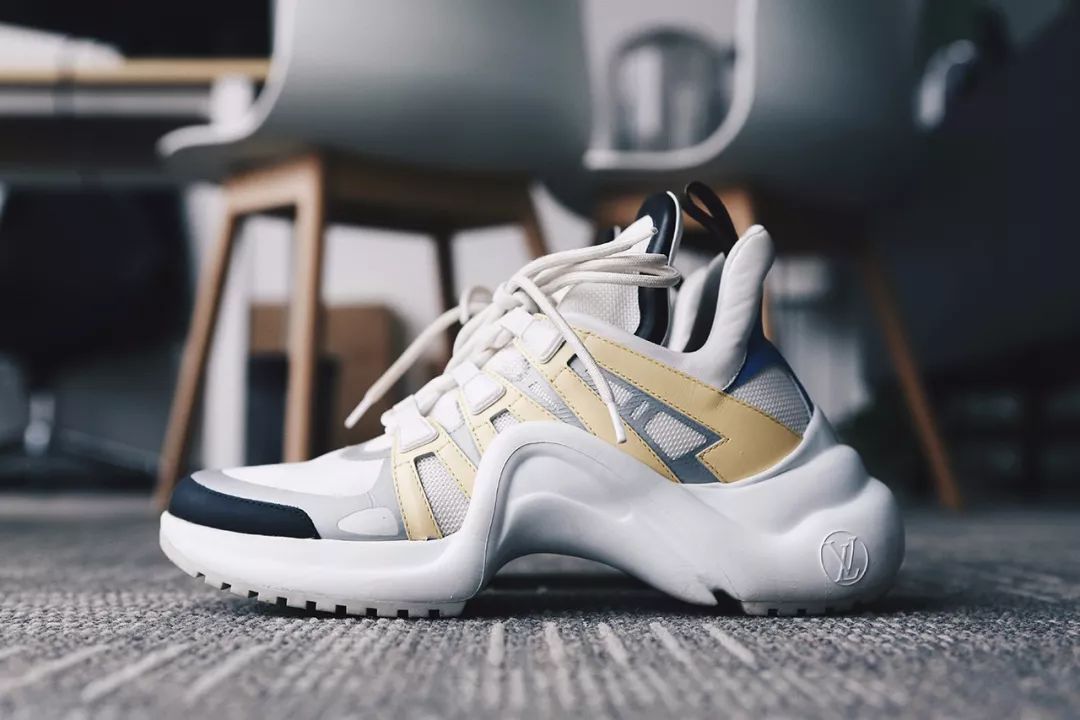 lv老爹鞋上脚效果,lv老爹鞋女款archlight