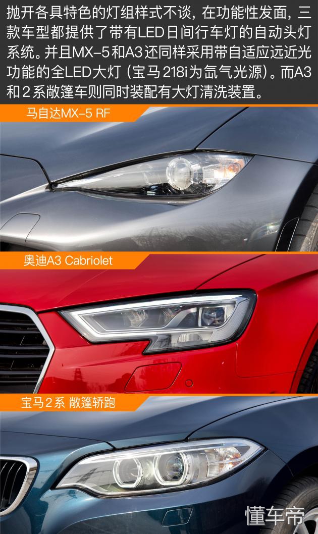 WhoismysunshineMX-5/A3/2系对比测试