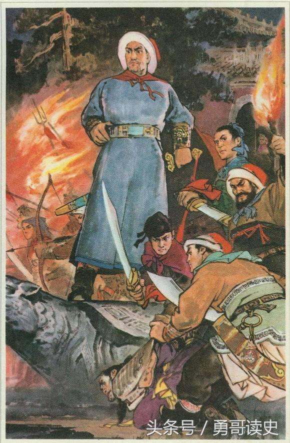 李自成百万大军不堪一击,李自成大军压境超燃视频