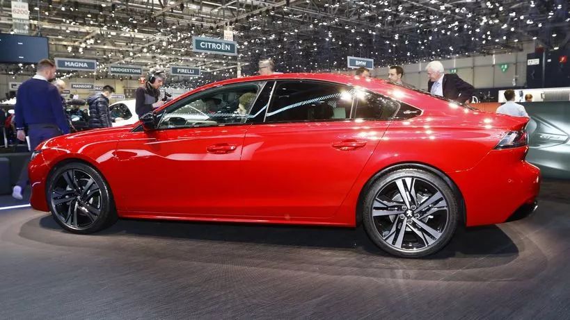 像奥迪标志的车,全新标致508改款