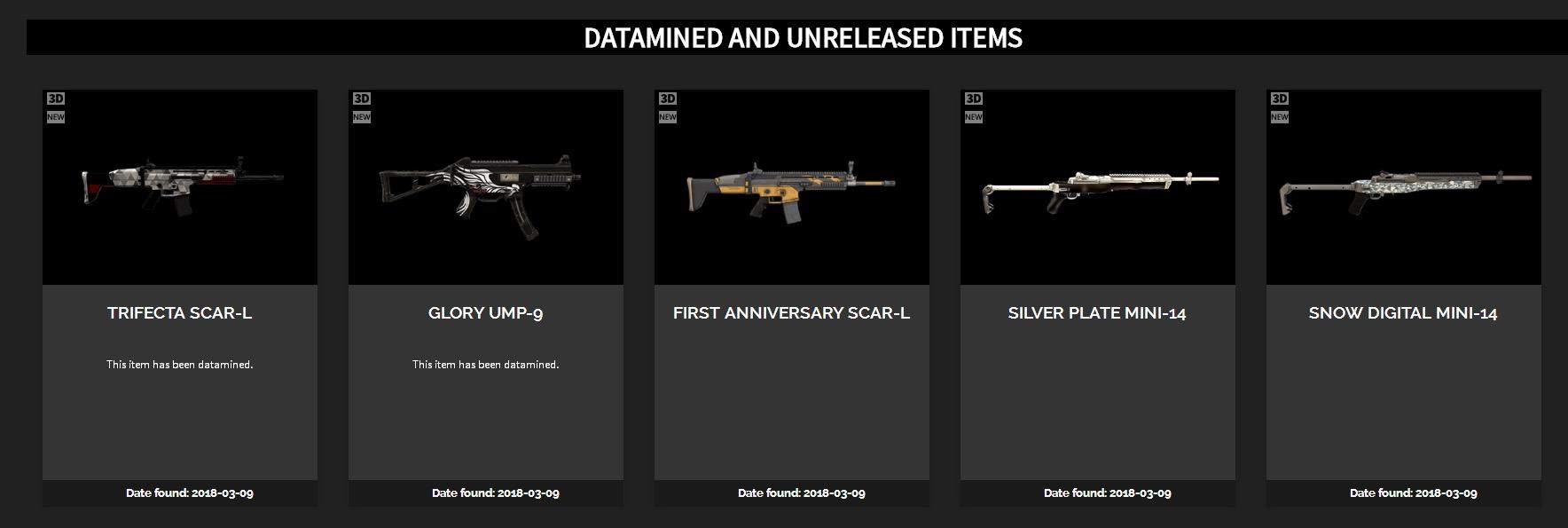 绝地求生新皮肤曝光纯金三级头,绝地求生枪械皮肤展示awm
