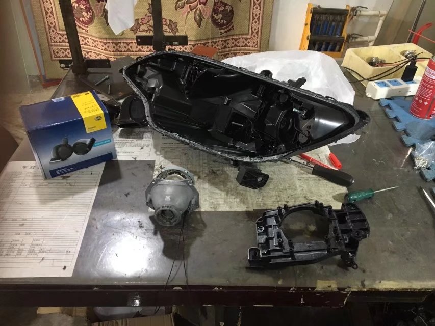 孝义车灯升级,恒光车灯德系升级