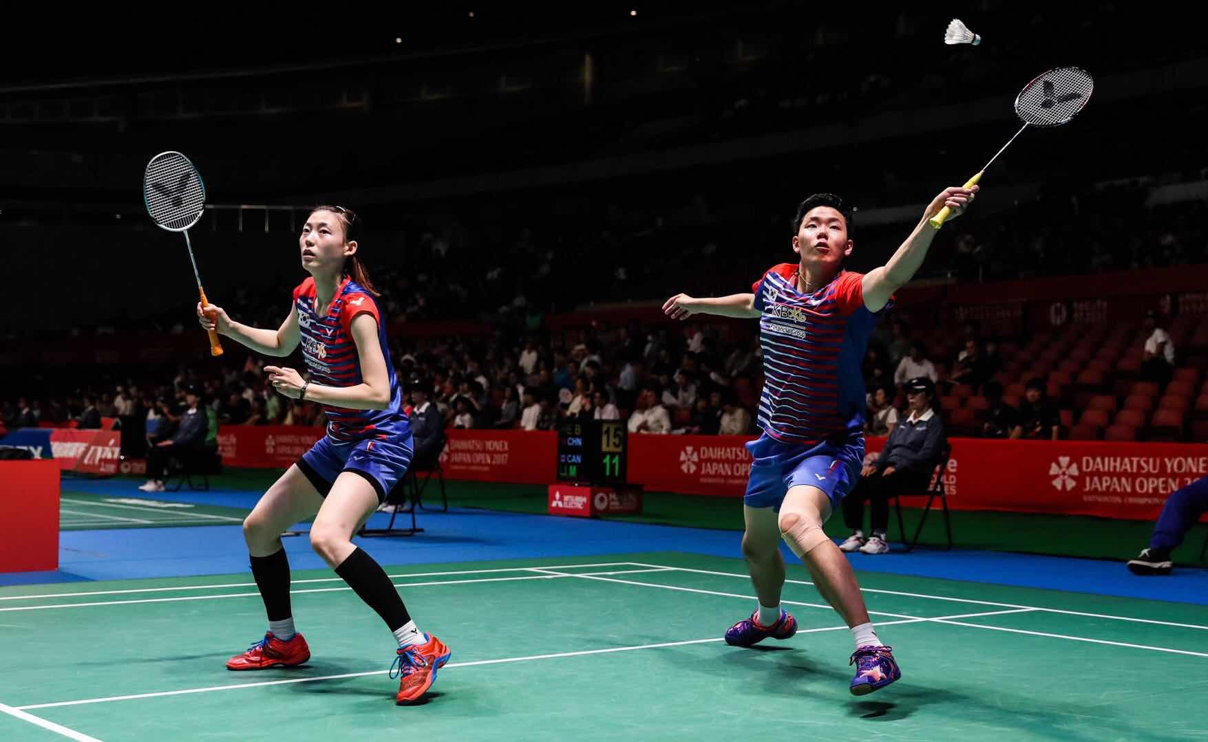 蔡赟讲羽毛球双打站位,蔡赟教你架拍发力