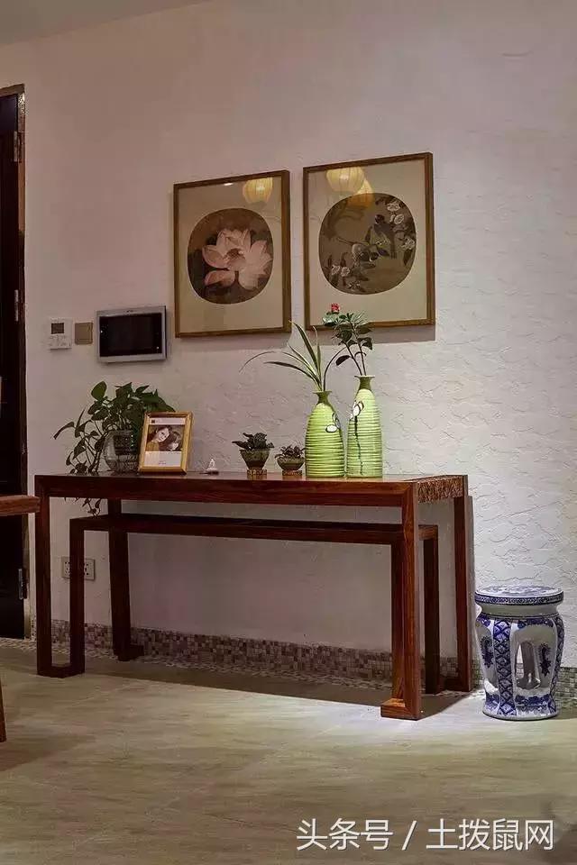 真正的实木家具美观实用,纯实木家具房子有多好看