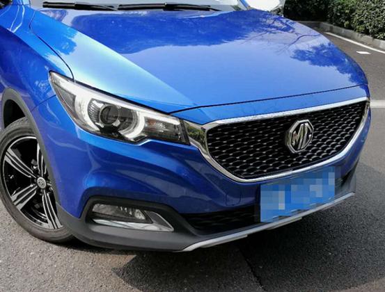 名爵zs蓝色车,zs蓝色提车攻略