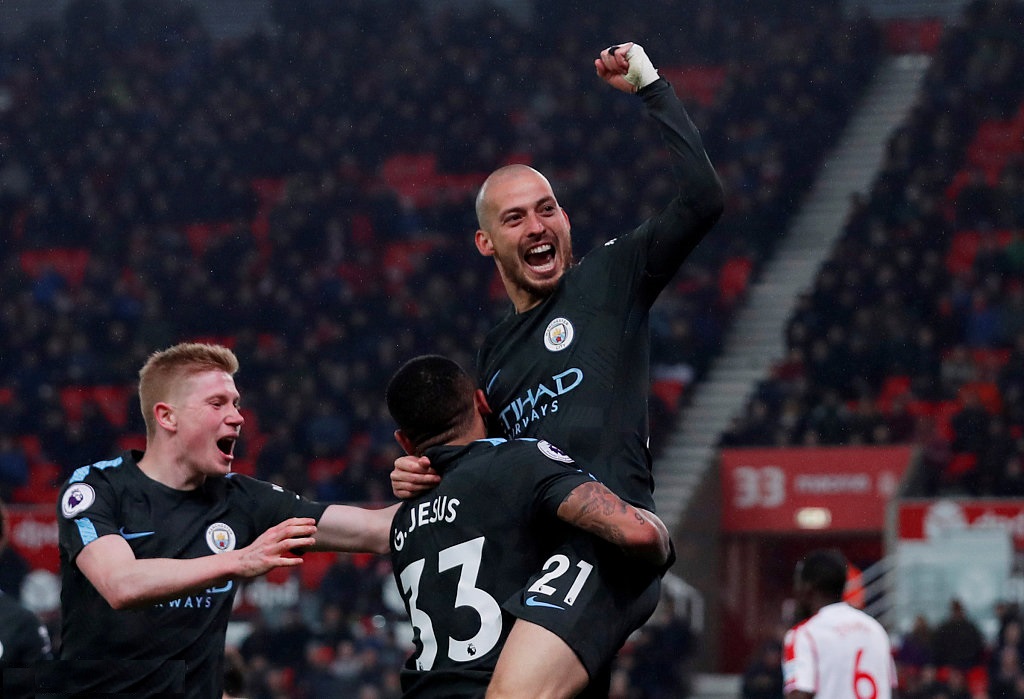 曼城展现超强统治力,曼城核心球员