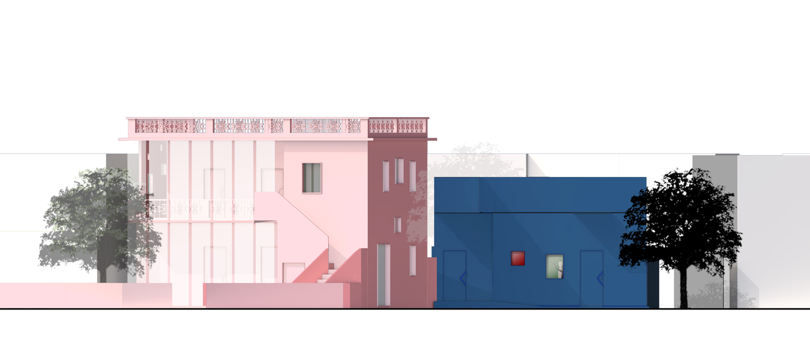 建筑也有男女之别？深圳城中村“欲望之屋”，粉蓝讲述男女差别！